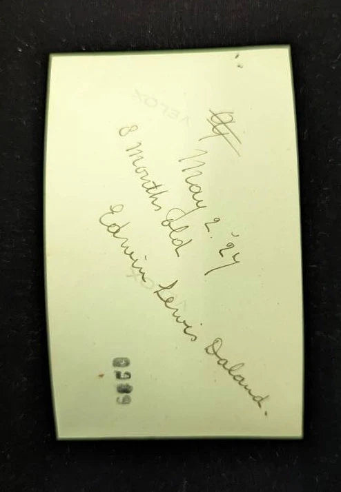 Set of 1920 Photos - Baby on the Porch - Precarious Positions - Happy and Pensive