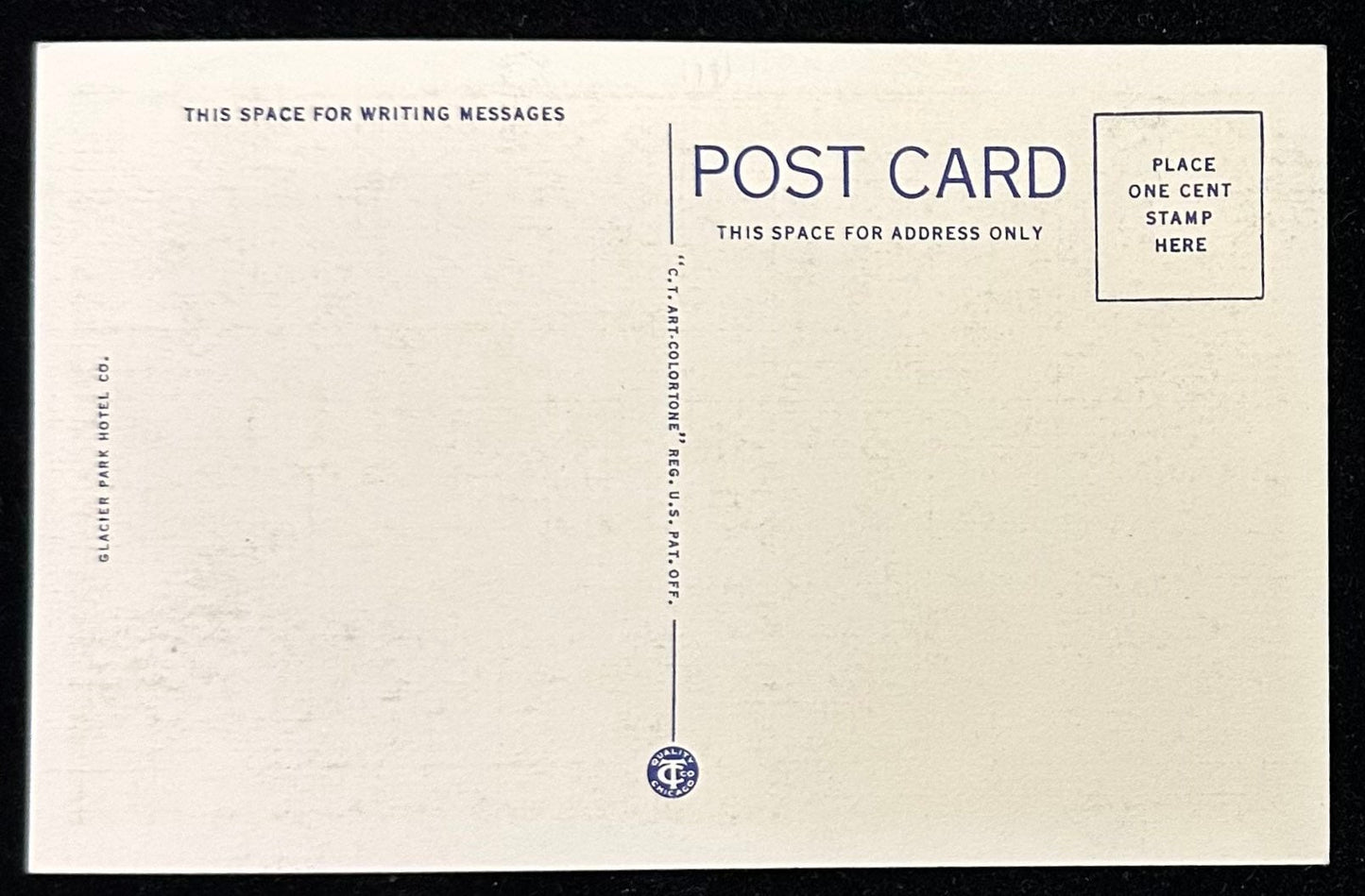Going to the Sun Mountain, Glacier National Park, Montana - Card 3020 Vintage Postcard