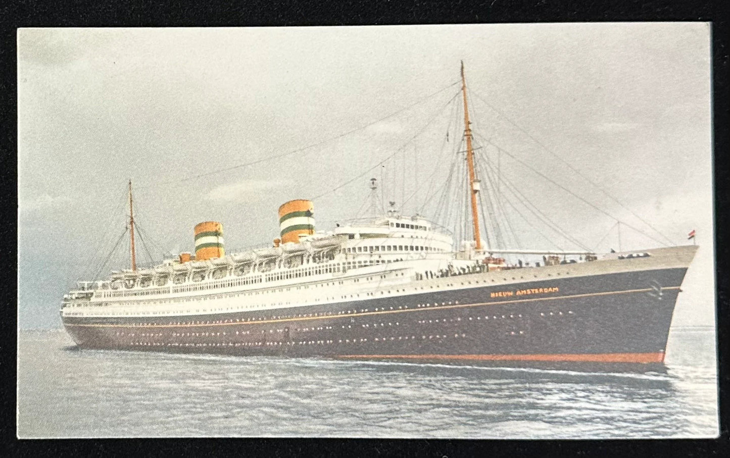 New Amsterdam, Holland-American Line - Vintage Postcard