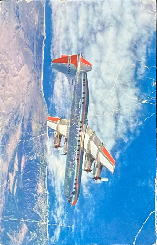 American Airlines - Vintage Postcard