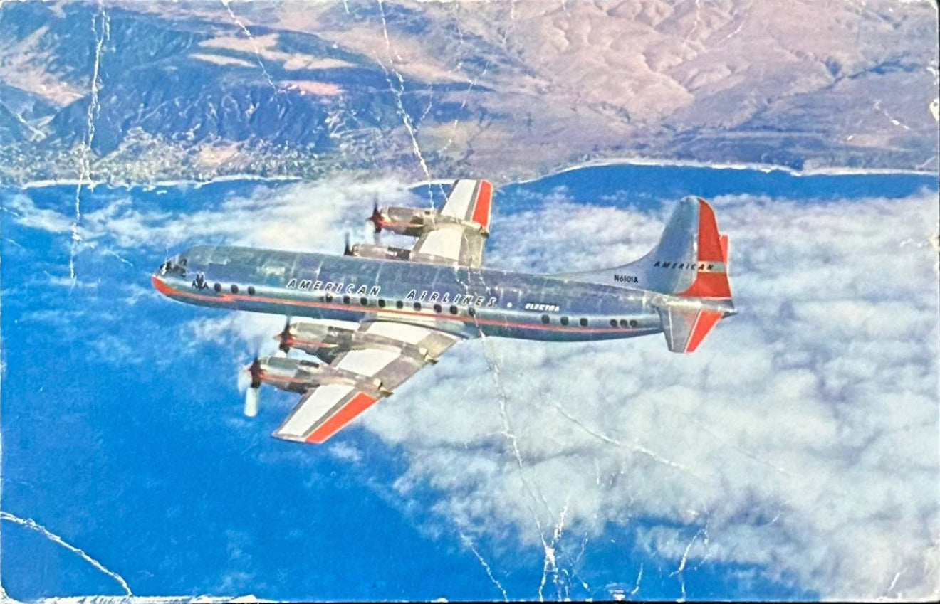 American Airlines - Vintage Postcard