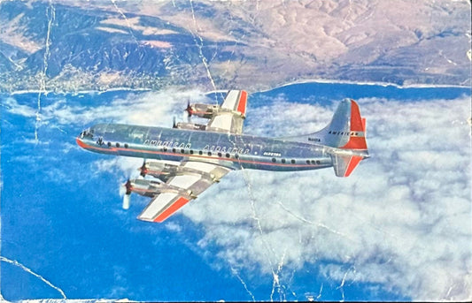 American Airlines - Vintage Postcard