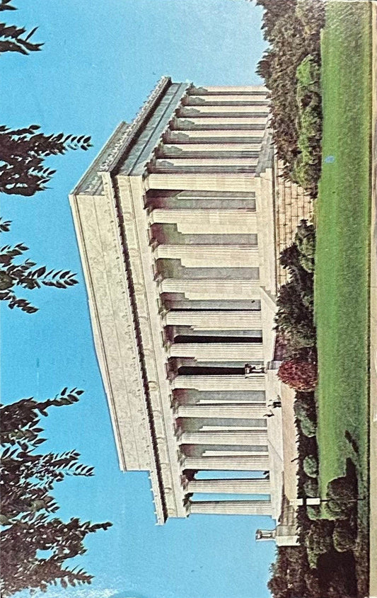 Lincoln Memorial -  Washington, D.C. - Vintage 1960s Postcard