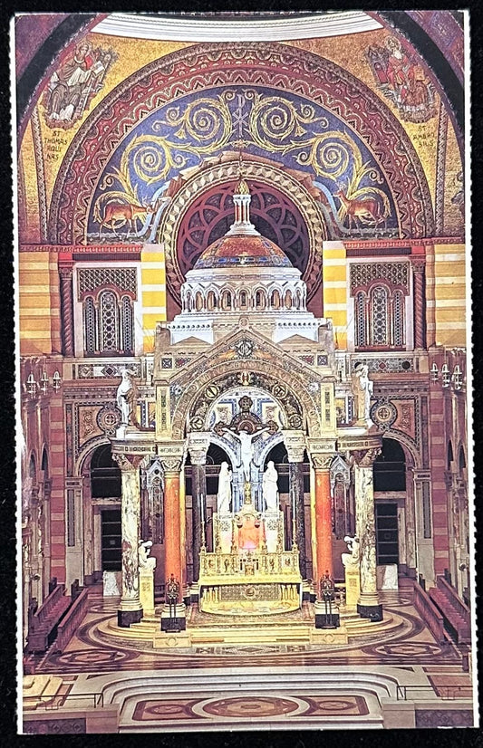 Main Altar, St. Louis Cathedral - Missouri - 1993 Postcard