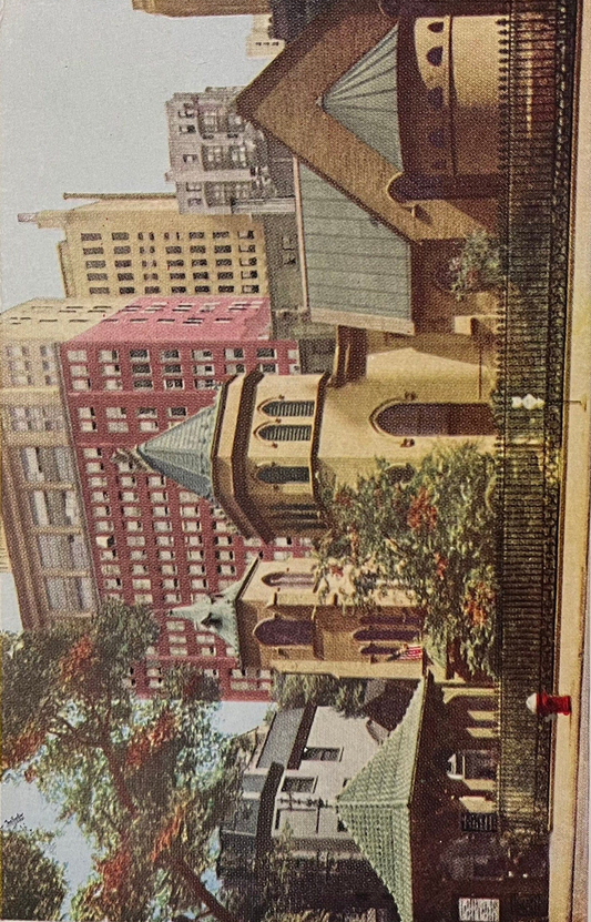 The Little Church Around The Corner, New York City -vintage postcard