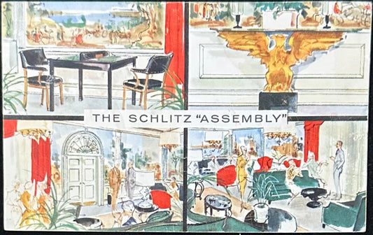 The Schlitz “Assembly” - Milwaukee, Wisconsin - Vintage Postcard
