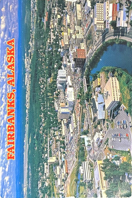 Fairbanks, Alaska - Vintage Postcard