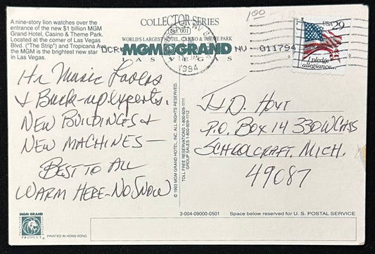 Las Vegas, Nevada - Vintage Postcard