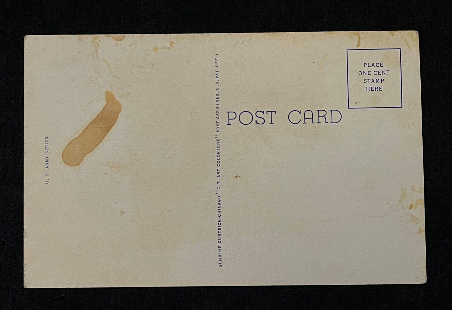 Bantam cars, U.S. Armored Division - USA-39 - Linen Postcard