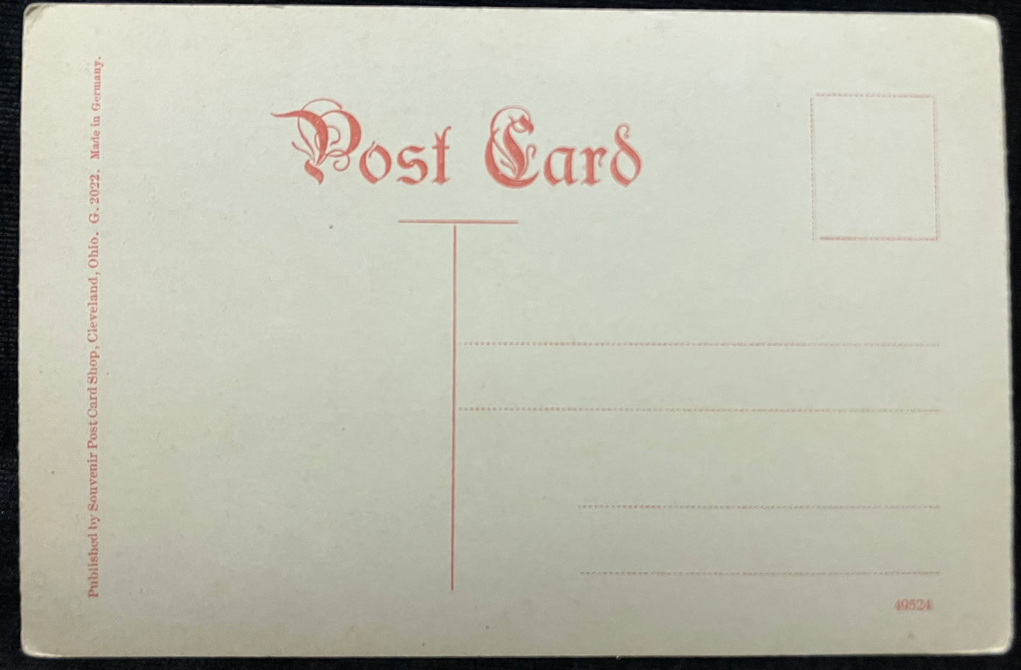 Scene in Gordon Park, Cleveland, Ohio - Vintage Park Postcard