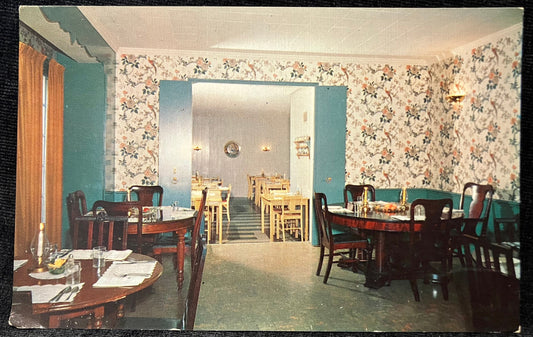 Dining Rooms - Windcliff House - Michigan - Photo by John D. Freeman - Vintage Postcard