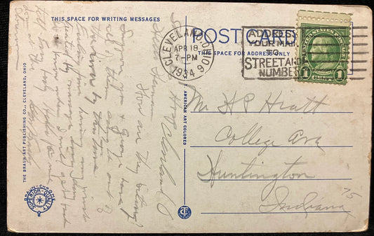 Saint Luke’s Hospital, Cleveland, Ohio - Vintage Postcard