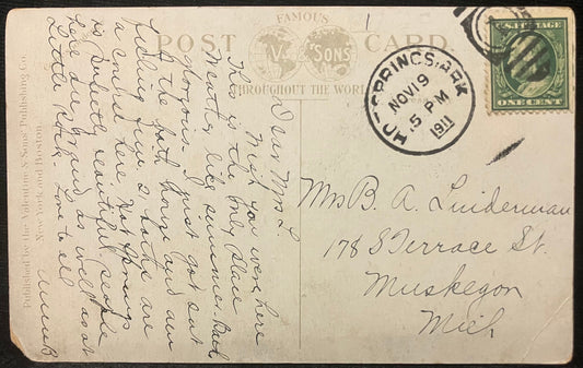 Methodist Church - Hot Springs, Arkansas - Vintage Postcard