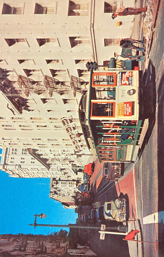 Cable Car - San Francisco - Vintage Postcard