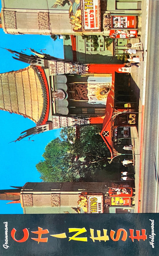 Gramman’s Chinese Hollywood - Vintage Postcard