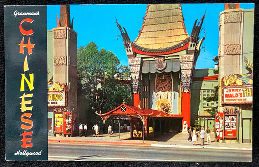 Gramman’s Chinese Hollywood - Vintage Postcard