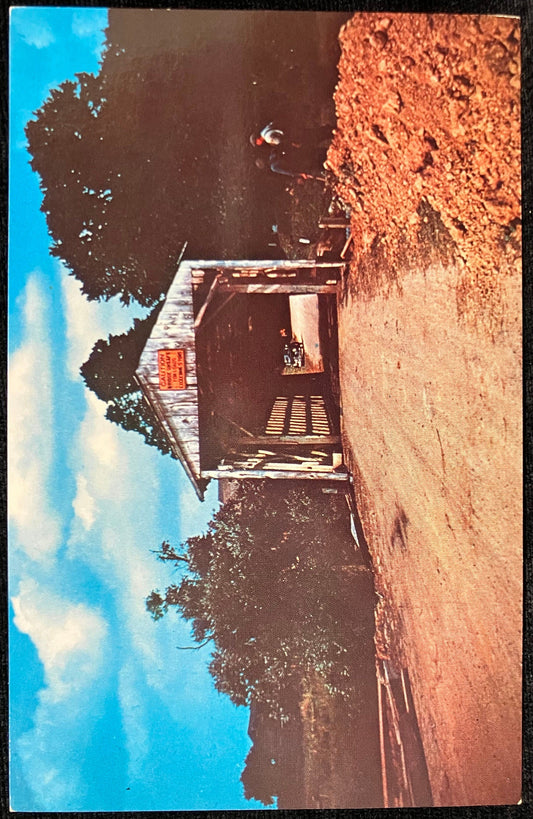Kellogsville Covered Bridge - Ashtabula County, Ohio - Photo by George Izant - Vintage Postcard