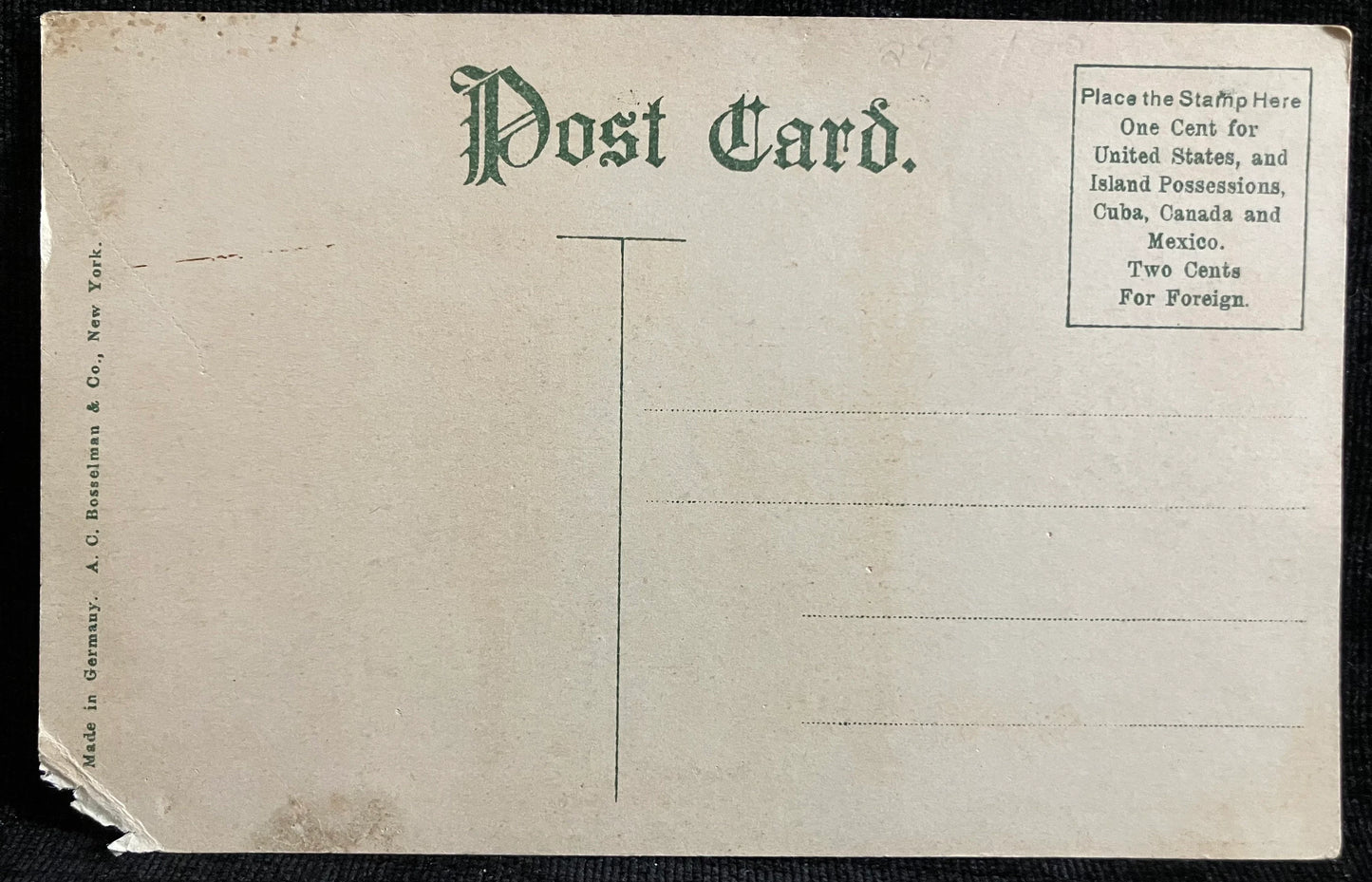 Seminary Gurley & Russell Sage Hall, Troy, New York - Made in Germany - Vintage Postcard