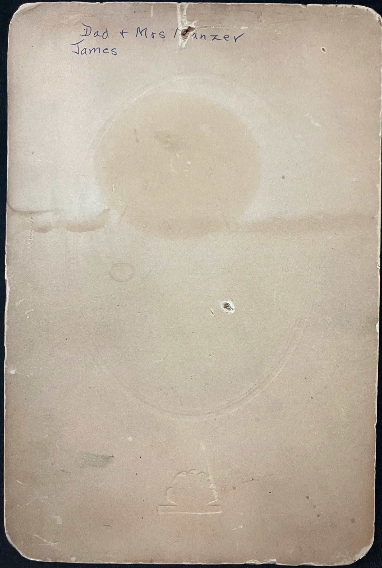 Victorian Man and Woman - Brigham Battle Creek, Michigan - Vintage Photo