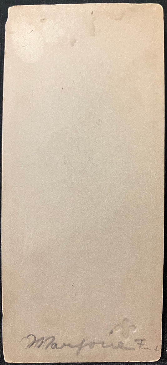 Real Photo of Little Dutch Girl - Vintage 1920 Photo - Original Embossed Card Frame