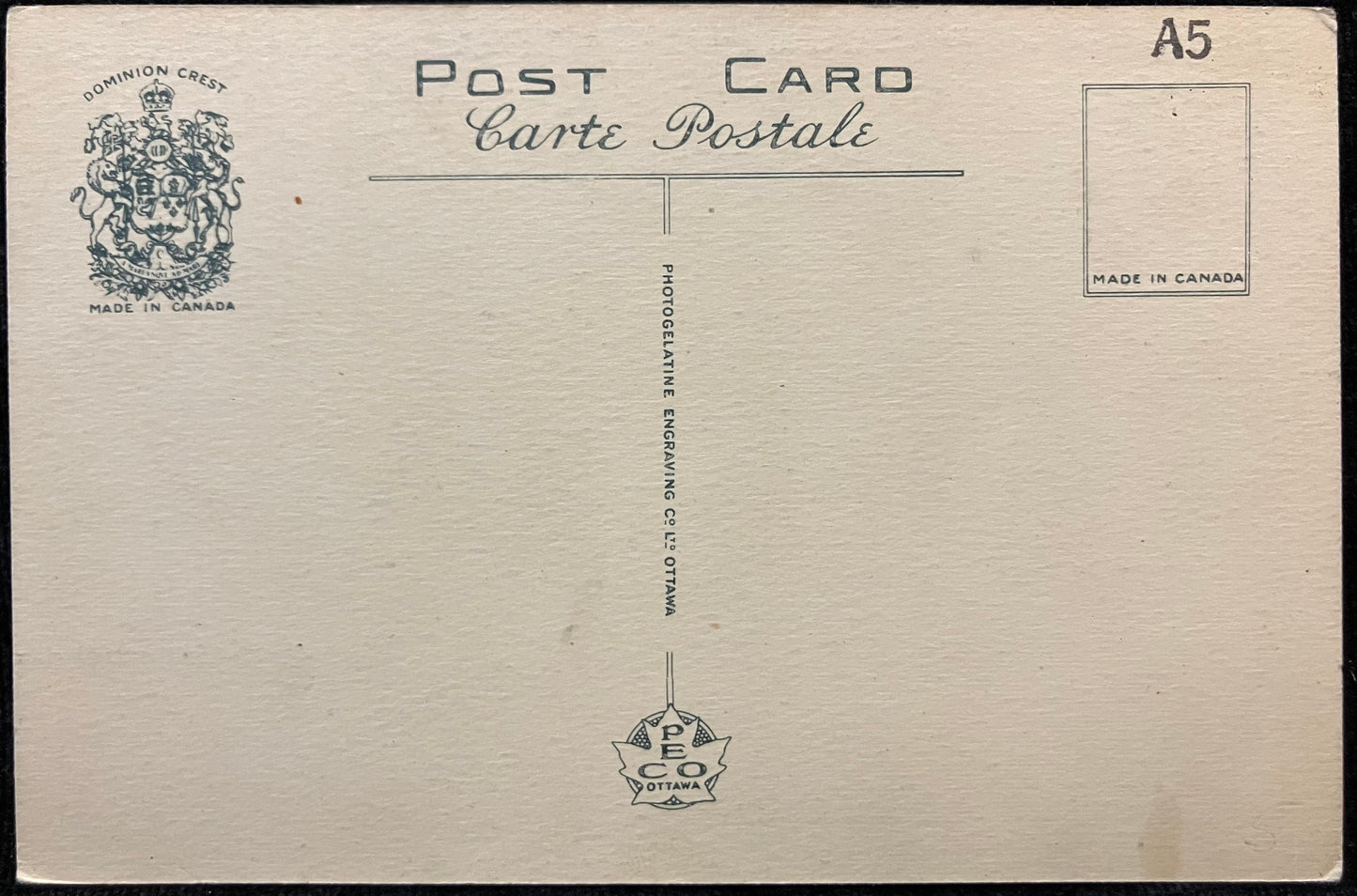 Ambassador Bridge, Windsor, Canada - Made in Canada - Vintage Postcard