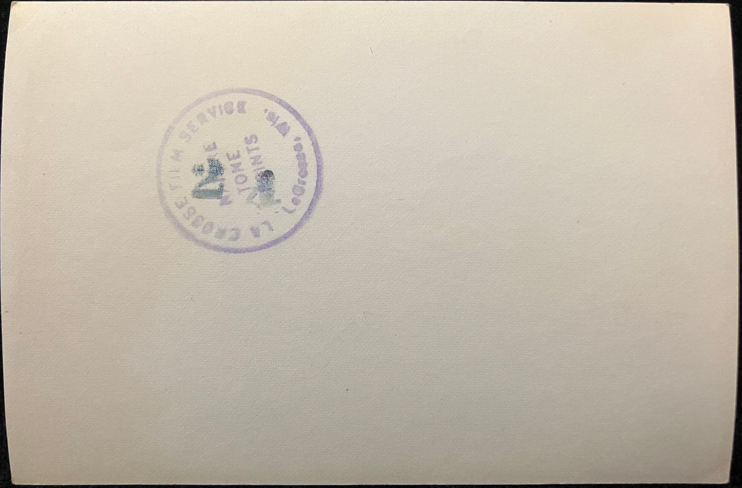 RPPC Black and White Landscape - Vintage Postcard