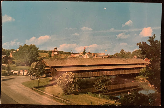 Shelburne Museum in Shelburne, Vermont - Photo by Frank L. Forward - Vintage Postcard,