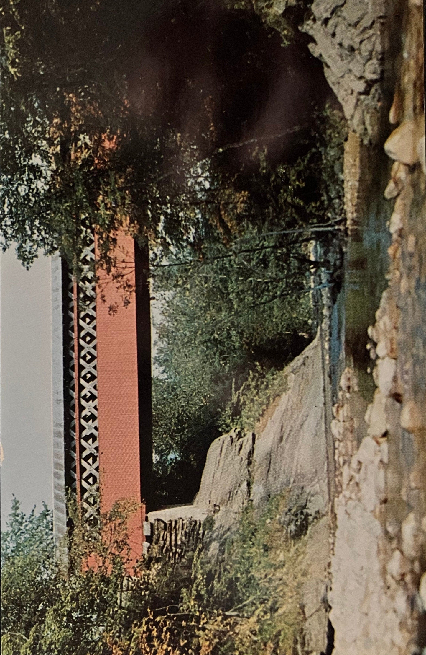 Covered Bridge - Arlington, Vermont - Photography by James J. Heatley - Vintage Postcard