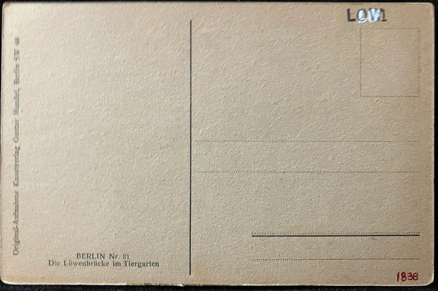 Berlin - Vintage German Postcard