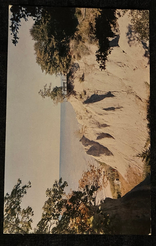 Ravine View - Windcliff House on the Bluffs of Lake Michigan - Photo by John D. Freeman - Vintage Scenic Postcard