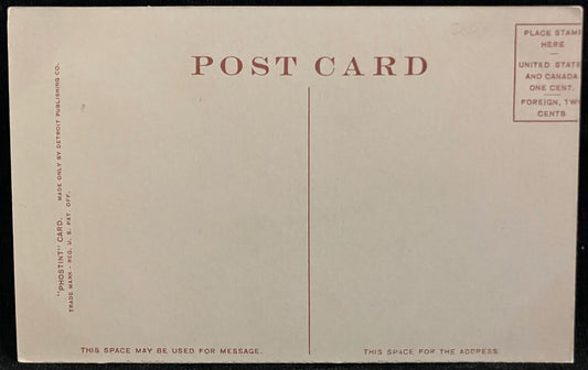 Kosciuszko Monument, Washington D. C., Maryland - Copr. Detroit Publishing Co. - Vintage Postcard
