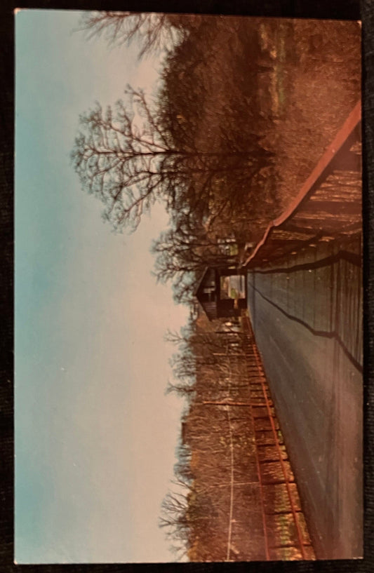 Brownsville Bridge in Union County, Indiana - Photo by John V. Pontiere Jr. - Vintage Covered Bridge Postcard