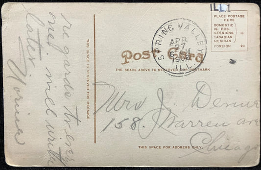The Illinois River Bridge, Spring Valley, Illinois - E. C. Kropp, Milwaukee - Vintage Bridge Postcar