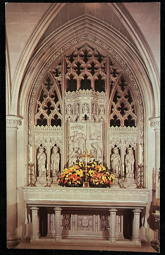 Bethlehem Chapel at Mount Saint Alban, Washington D. C. - Vintage Church Postcard