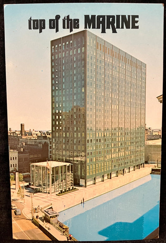 Top of the Marine - Milwaukee, Wisconsin - Vintage Postcard