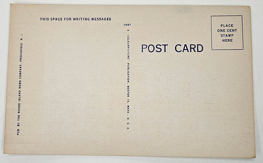 City Hall Postcard, Providence, Rhode Island - Vintage Postcard