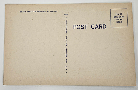 New Fire And Police Station, Providence, Rhode Island - Vintage Postcard