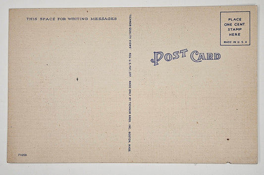 U.S. Marine Band And Troops Postcard Barracks At Parris Island South Carolina - Marines in Training 