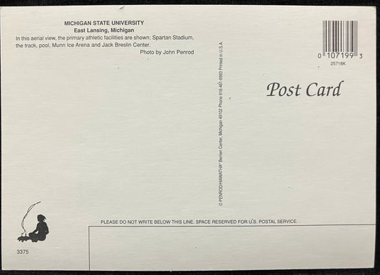 Michigan State University - East Lansing, Michigan - Photo: John Penrod - Vintage Campus Postcard