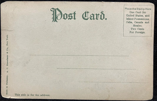 Tomlinson Hall, Indianapolis, Indiana -  Vintage Postcard