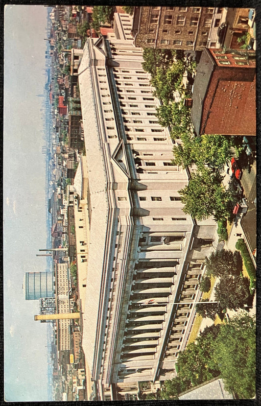 United States Post Office Newark, New Jersey - Vintage Post Office Postcard