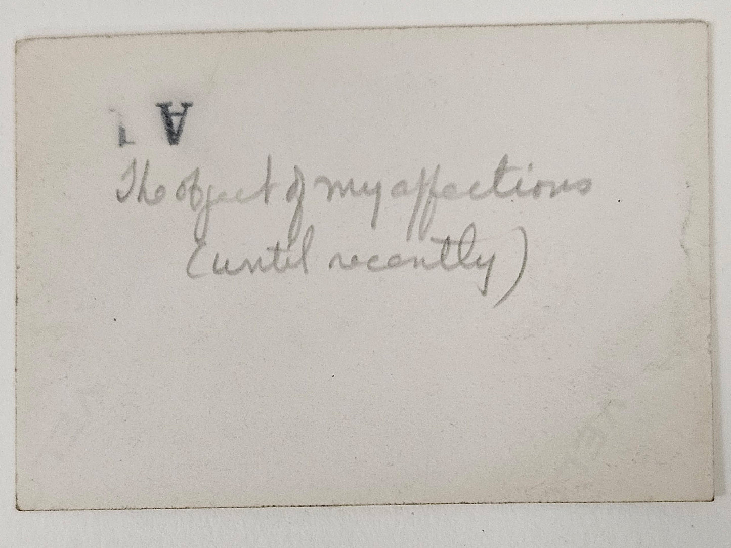 Sepia Toned Photo 1920s Car- "The Object Of My Affections (Until Recently)" - New car with Rumble Seat - Held the heart of a Man - 2" x 2.5"