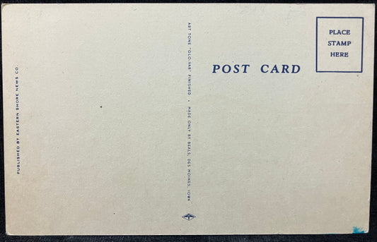 Wicomico High School, Salisbury, Maryland - Vintage High School Postcard