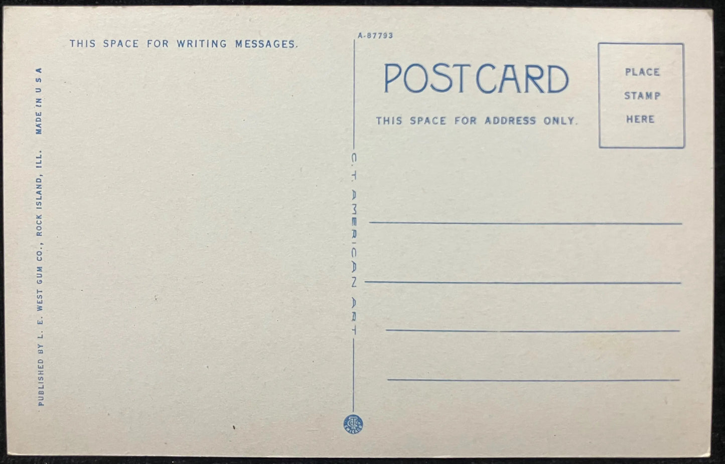 Excursion Steamer “Washington” - Vintage Steamboat Postcard