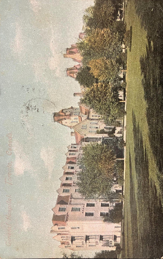 General Hospital - Toronto, Canada. - 1908 Postcard