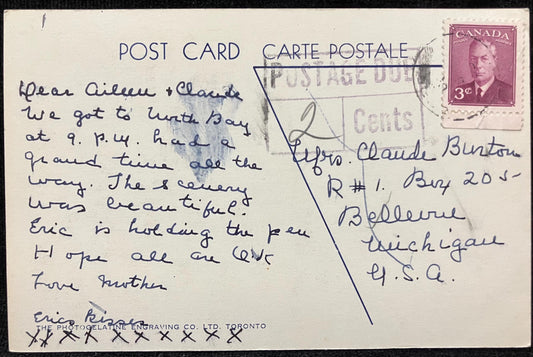 Royal Canadian Mounted Police - Canada. - Mounted Police Postcard