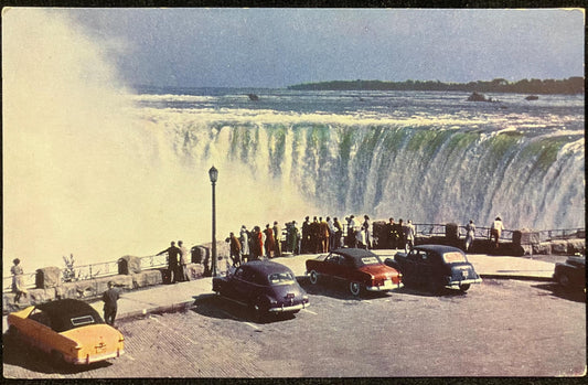 Horseshoe Falls - Niagara Falls, Canada. - Photo by J. B. Elder - Printed in England - Vintage InternationalPostcard