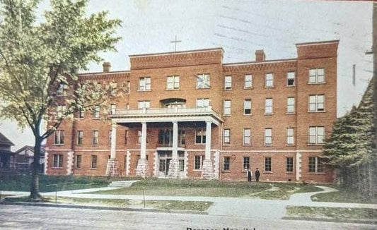 Borgess Hospital, Kalamazoo, Michigan- Vintage 1910 (Used)