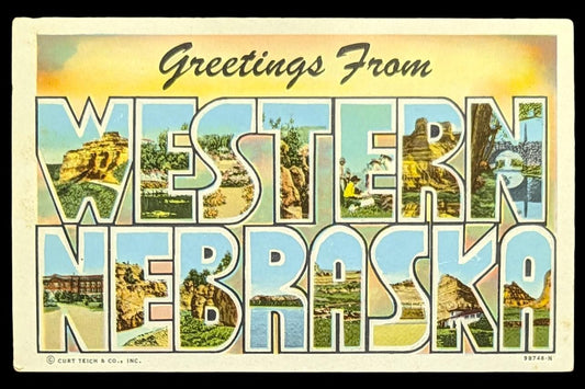 Greetings from Western Nebraska - Digital Print Download