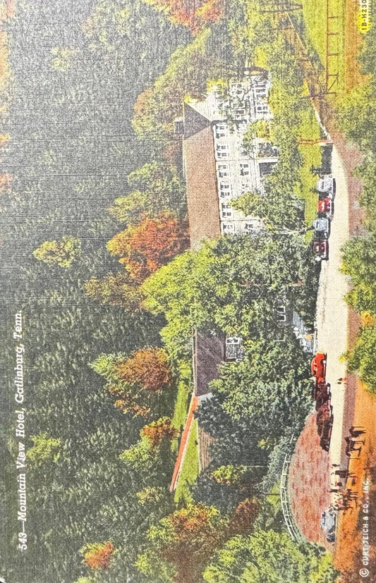 Mountain View Hotel - Gatlinburg, Tennessee Vintage Postcard